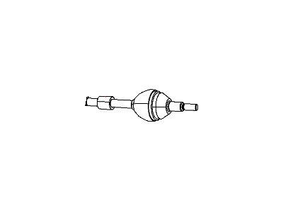 Mopar 4881214AG Axle Half Shaft Right