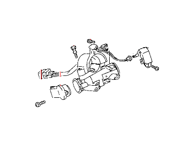 Chrysler Sebring Ignition Lock Assembly - MB876347