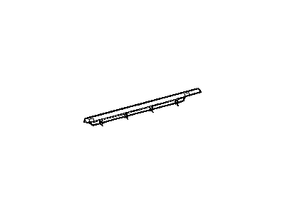 Mopar 5008713AD WEATHERSTRIP-Rear Door Belt