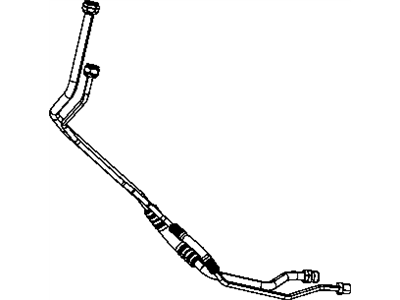 Mopar 5058500AE Jumper-Auxiliary A/C Suction