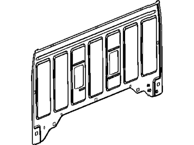 Mopar 55359693AA Panel-Cab Back