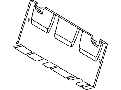 Mopar 5134100AA Panel-Seat Back