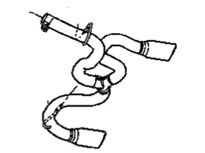 2003 Dodge Neon Exhaust Pipe - 5290963AB