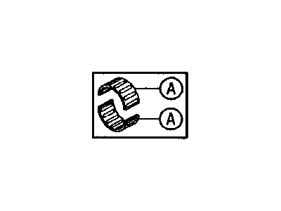 Chrysler Sebring Needle Bearing - MD748456