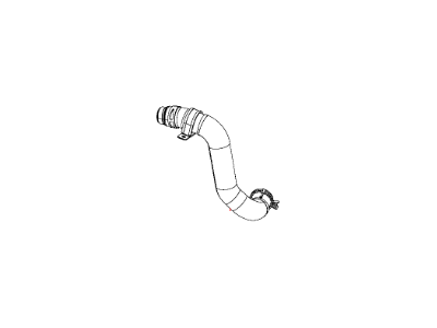 Dodge Nitro Radiator Hose - 55037968AD