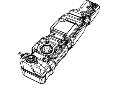 Mopar 52059718AG Fuel Tank