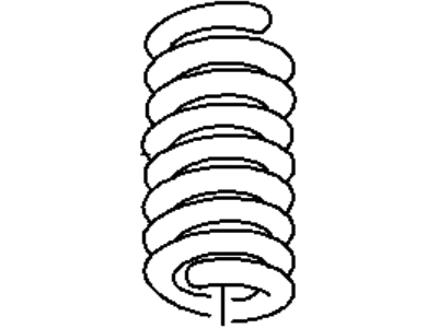 2009 Dodge Ram 5500 Coil Springs - 52855596AC