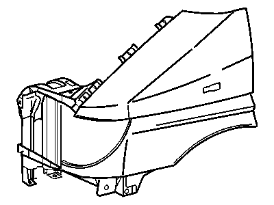 Mopar 5104180AA Fender-Front