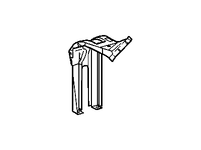 Mopar 5104165AA Radiator Closure Panel Support