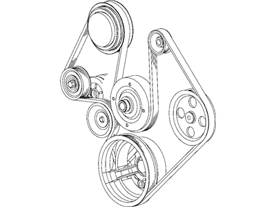 Mopar 68035235AA PULLEY-A/C Compressor