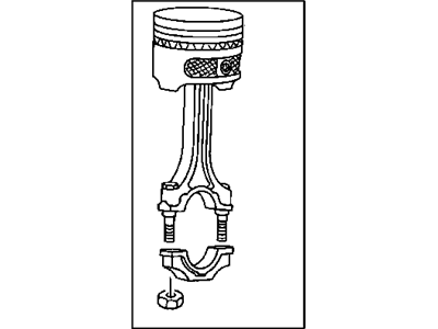 2003 Dodge Ram 2500 Piston - 4856121AD