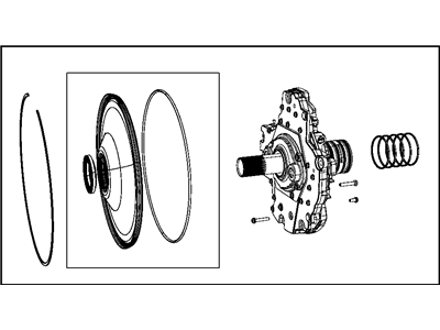 Mopar 68029305AA Pump-Transmission