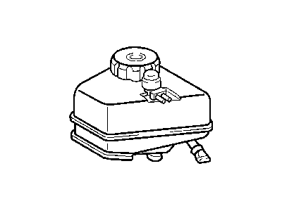 Mopar 5098042AA Reservoir-Brake Master Cylinder