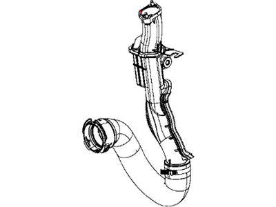 Mopar 68141375AB Charge Air Cooler Duct