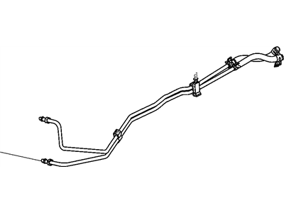 Mopar 52079878AA RETAINER-Oil Cooler Tube