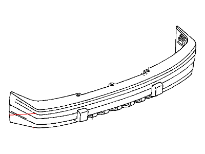 Mopar 5ES21MFD Front Bumper Cover