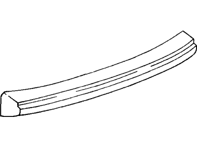 Mopar 55255126 ABSORBER-Front Bumper Limited