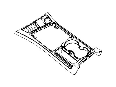 Mopar 68066742AA Mat-Floor Console