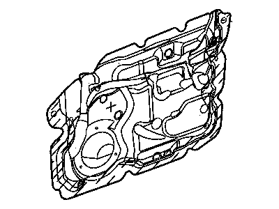 Mopar 55235892AG Shield-Front Door