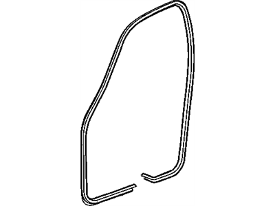 Mopar 5GU15XXXAG WEATHERSTRIP-Full Door To Body