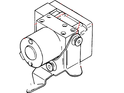 Mopar 52128138AD Anti-Lock Brake Control Unit