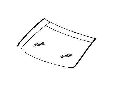 Mopar 5109469AB Molding-Windshield