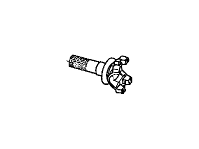 Mopar 5093550AA Axle Intermediate Shaft