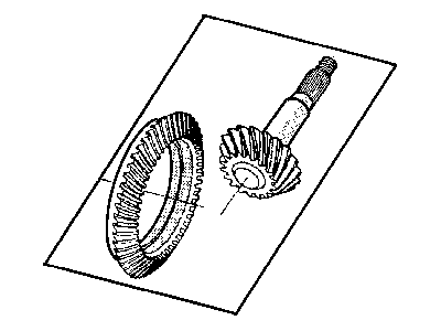 Mopar 5093384AA Gear Kit-Ring And PINION