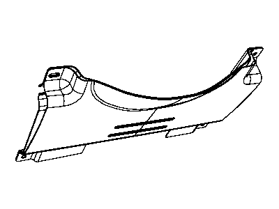 Mopar 55361240AB Pad-Instrument Panel