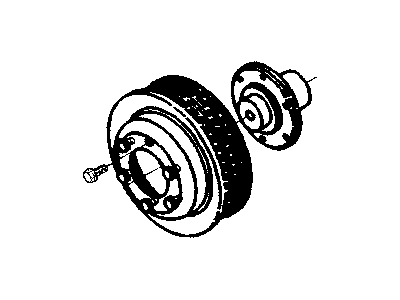 Mopar 5086743AA Pulley-Fan