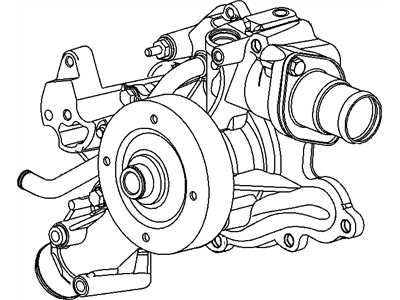 Mopar 53021384AC Gasket-Water Pump