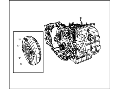 2017 Dodge Journey Torque Converter - R8090720AH