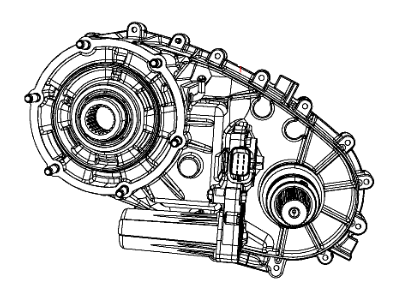 2014 Ram 1500 Transfer Case - 68068483AB