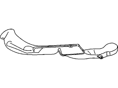 Mopar 4885843AA Duct-Floor