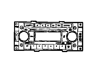 Mopar 5091509AG Radio-AM/FM With Cd And EQUALIZER