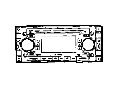 Mopar 5091522AC Navigator-AM/FM Cd W/NAV/DVD & Cd-Ctr