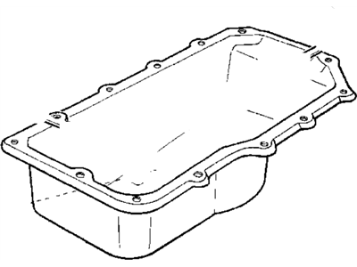 1999 Dodge Avenger Oil Pan - 4777335