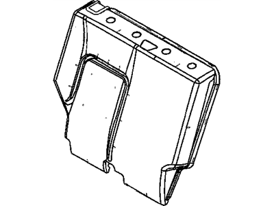 Mopar YG881L5AA Seat Back-Rear