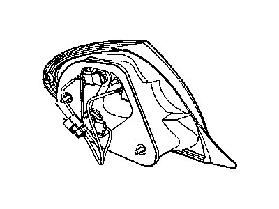 Mopar 5288528AL Lamp-Tail Stop Turn