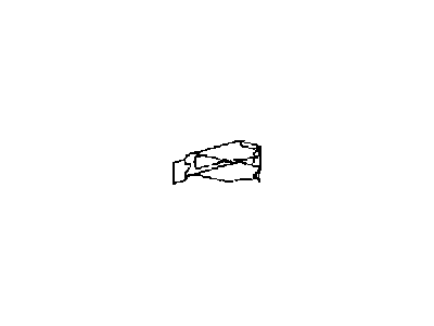 Mopar 5104209AA REINFMNT-Rear Door Hinge