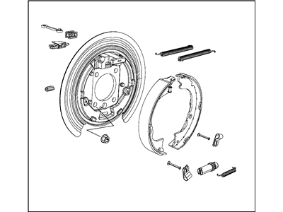 Mopar 52125175AB Plate-Parking Brake