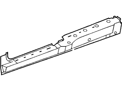 Mopar 4882321 SILL-Body Side SILL Inner Left