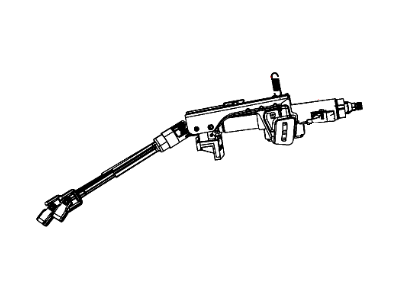 Dodge Avenger Steering Column - 5057242AF