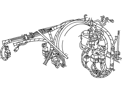 Mopar 56045872AD Wiring Headlamp to Dash