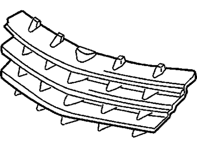 Chrysler Crossfire Grille - YA37XS9AA