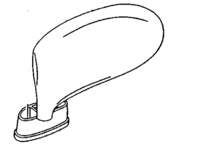 1992 Dodge Viper Car Mirror - 4709434