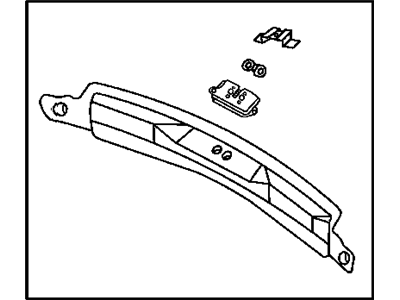 Mopar 5054637AA Panel-LIFTGATE SILL Inner