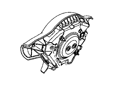 Mopar TQ87DX9AB Driver Air Bag