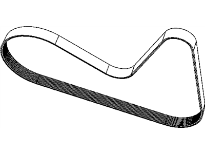 Dodge Journey Drive Belt - 4891704AA