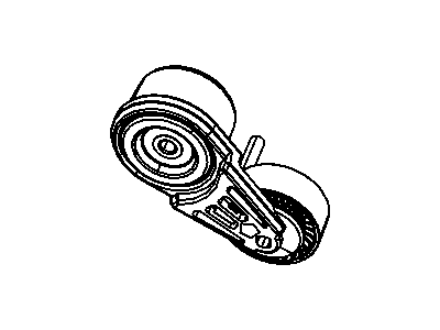 Mopar 4891617AA TENSIONER-Belt